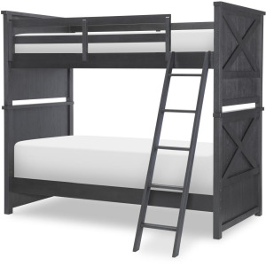 Flatiron Ladder And Guard Rails Black Finish