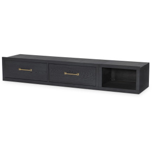 Flatiron Underbed Storage Unit Black Finish