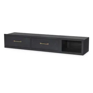 Flatiron Underbed Storage Unit Black Finish