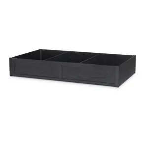 Flatiron Trundle Storage Drawer Black Finish