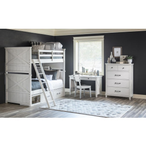 Flatiron Bolting Bunk Rails White Finish