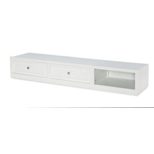 Canterbury 2.0 Underbed Storage Unit White Finish