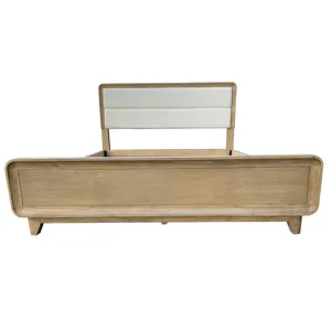 Theo Complete Upholstered Panel Bed - Queen