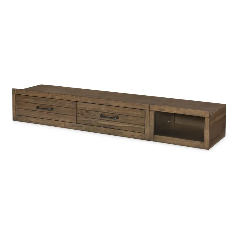 Summer Camp Underbed Storage Unit Brown Finish