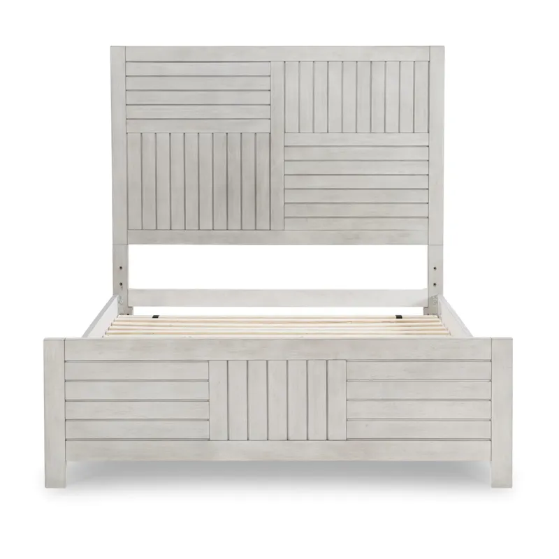 Summer Camp Panel Headboard, Stone Path Gray Finish - Full