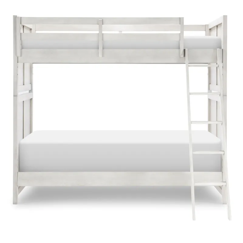 Summer Camp Bunk Headboard And Footboard Stone Path Gray Finish