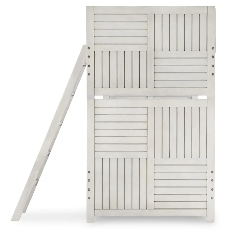 Summer Camp Bunk Ladder And Guard Rails Stone Path Gray Finish