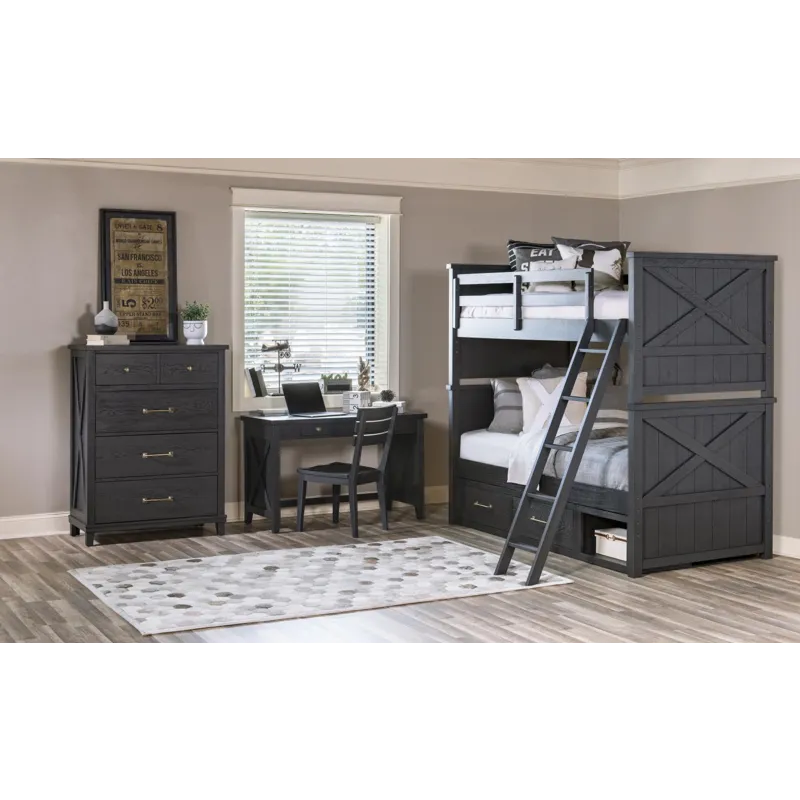 Flatiron Bolting Bunk Rails Black Finish