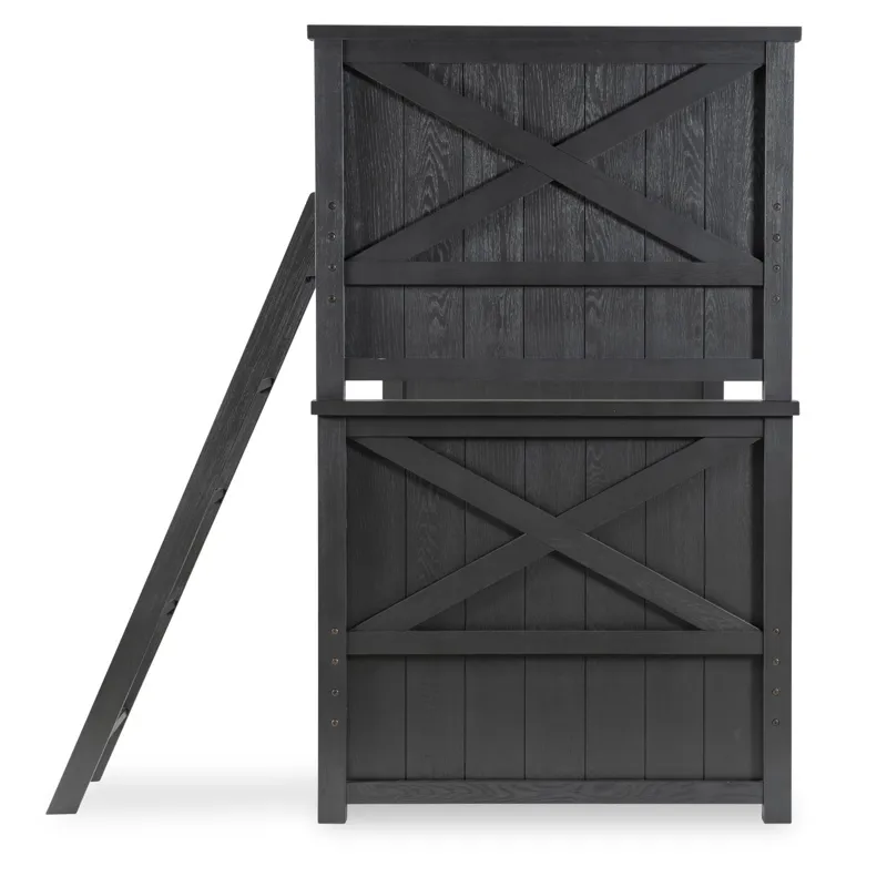 Flatiron Bolting Bunk Rails Black Finish