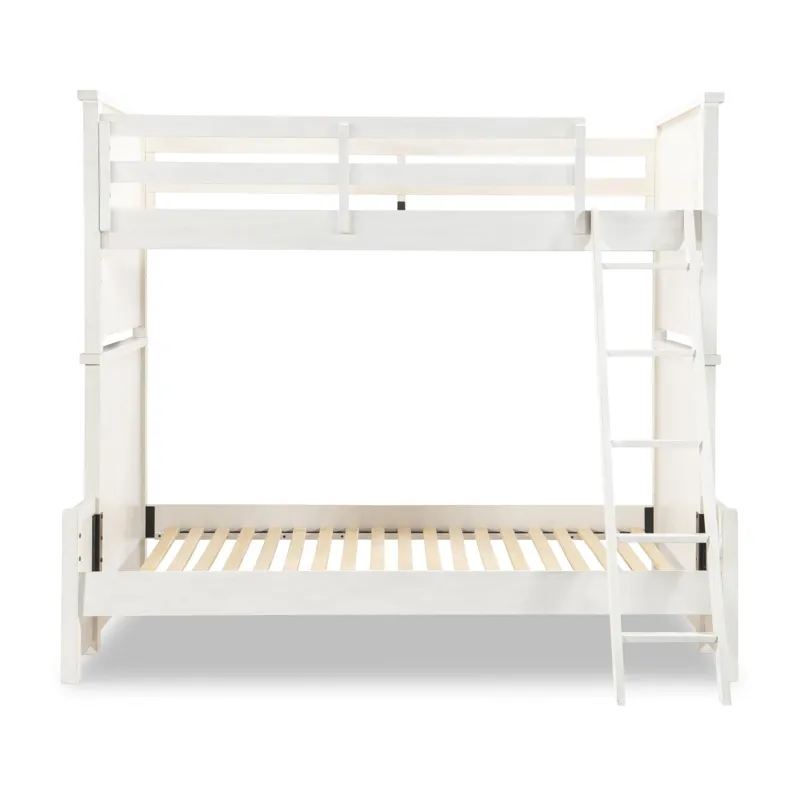 Flatiron Full Size 46 Bottom Bunk White Finish