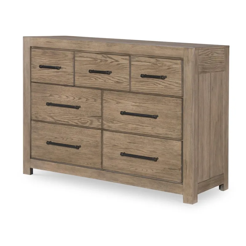 white christmas dresses Legacy Classic Kids Summerset 7 Drawer Dresser in Ivory main image 1