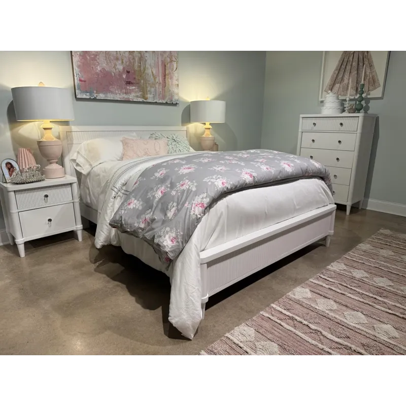 Adeline Complete Fluted Panel Bed - Full