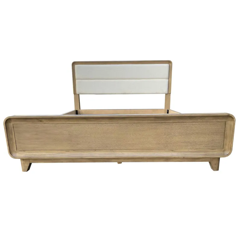 Theo Complete Upholstered Panel Bed - Queen