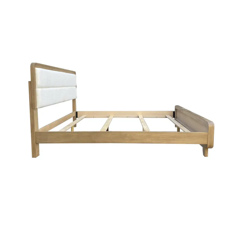 Theo Complete Upholstered Panel Bed - Queen