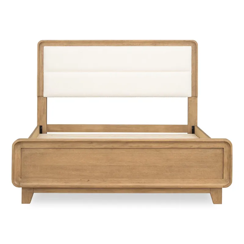 Theo Complete Upholstered Panel Bed - Full