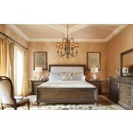 Upholstered Panel Bed Queen Queen