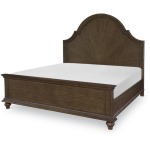 Arched Panel Bed Cal King California King