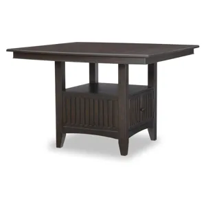 Caldwell 5 PC Counter Height Dining Set w/Storage Base