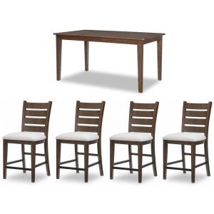 Hartford 5 PC Counter Height Dining Set