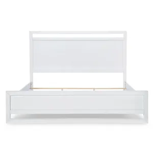 Summerland Panel Headboard Ca White Finish - King/California King