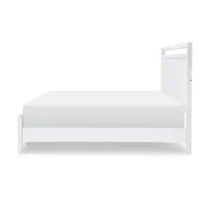 Summerland Panel Headboard Ca White Finish - King/California King