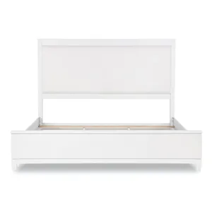 Summerland Upholstered Headboard Ca White Finish - King/California King