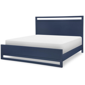 Summerland Panel Headboard Ca Blue Finish - King/California King