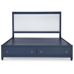 Summerland Storage Footboard Ca Blue Finish - King/California King