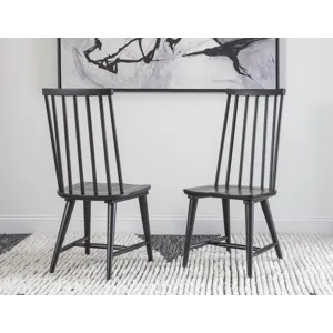 Hidden Canyon High Back Spindle Side Chair