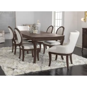 Leg Table Dark Finish