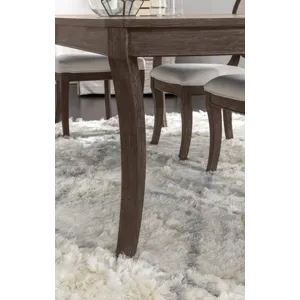 Leg Table Dark Finish