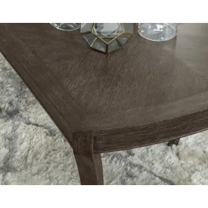 Leg Table Dark Finish