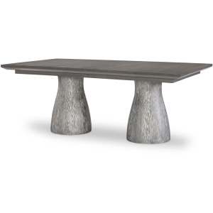 Terra Luna Rectangle Double Pedestal Table Base