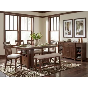 Langley 4 PC Counter Height Dining Set