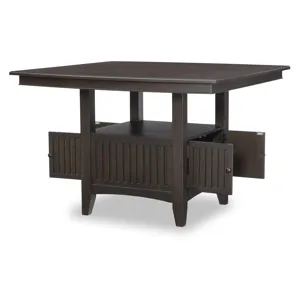 Caldwell 5 PC Counter Height Dining Set w/Storage Base
