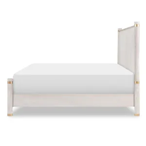Miramar Panel Bed W Wood Posts - King