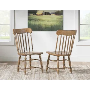 Vintage Market Turned Spindle Side Chair