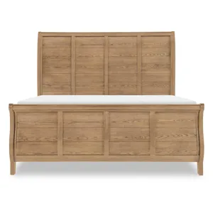 Vintage Market Complete Sleigh Bed - King