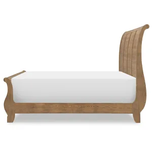 Vintage Market Complete Sleigh Bed - King