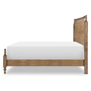 Vintage Market Complete High/Low Poster Bed - Queen