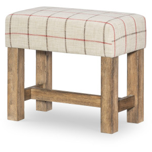 Vintage Market Upholstered Stool