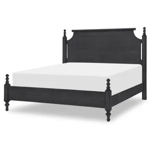 Vintage Market Complete High/Low Poster Bed - Queen