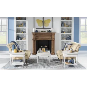 Vintage Market Splayed Bobbin Leg 1 Drw End Table