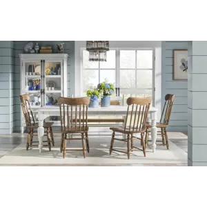 Vintage Market Turned Spindle Side Chair