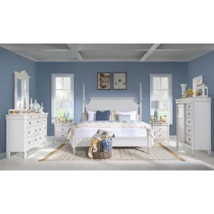 Vintage Market Complete High/Low Poster Bed - Queen