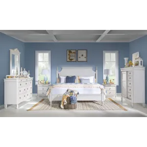 Vintage Market Complete High/Low Poster Bed - Queen