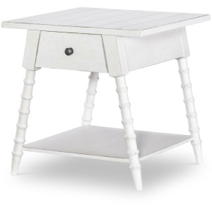 Vintage Market Splayed Bobbin Leg 1 Drw End Table