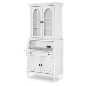 Vintage Market Secretary Cabinet Complete