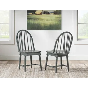 Vintage Market Windsor Side Chair V Shape