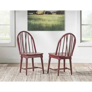 Vintage Market Windsor Side Chair V Shape